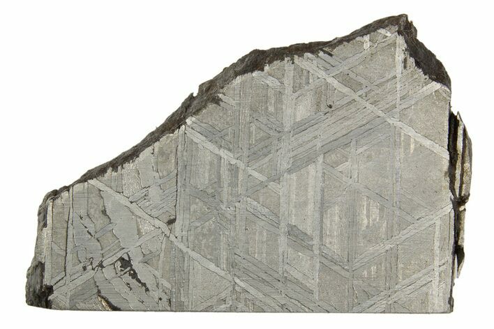 Etched Muonionalusta Meteorite Slice ( g) - Sweden #320300